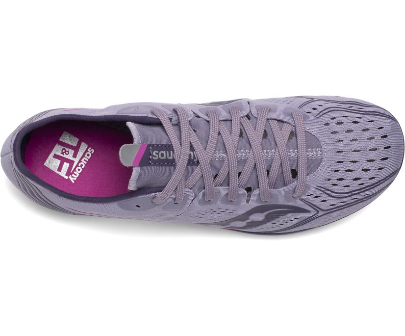 Women's Saucony Endorphin 3 Running Shoes Purple | Singapore 107EBCX